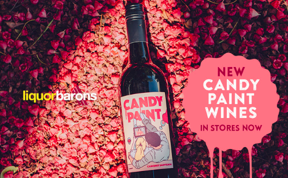Candy Paint Wines featuring Ash Schmitt Label Art