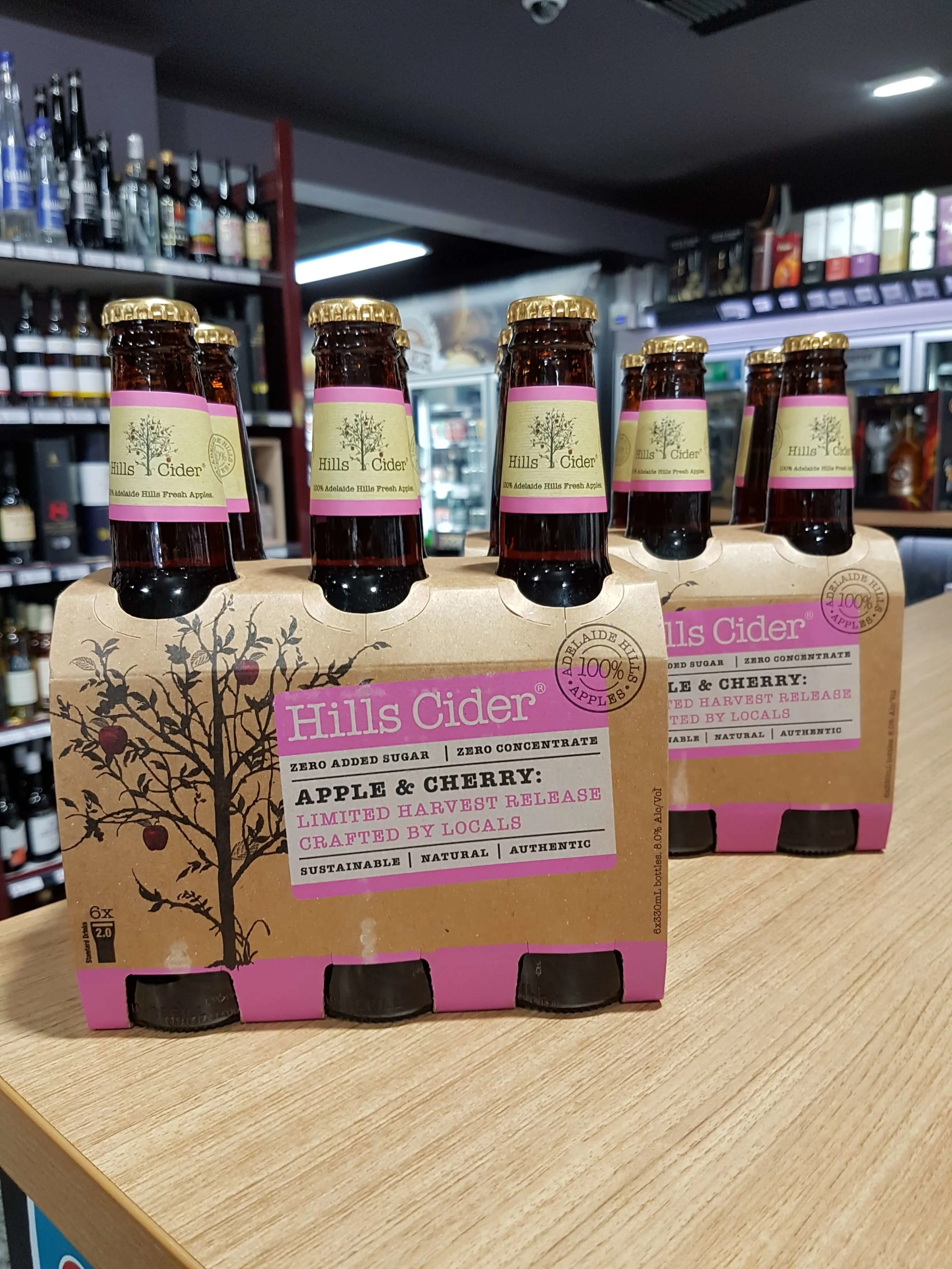 Hills Cider Co Apple &amp; Cherry Hybrid 