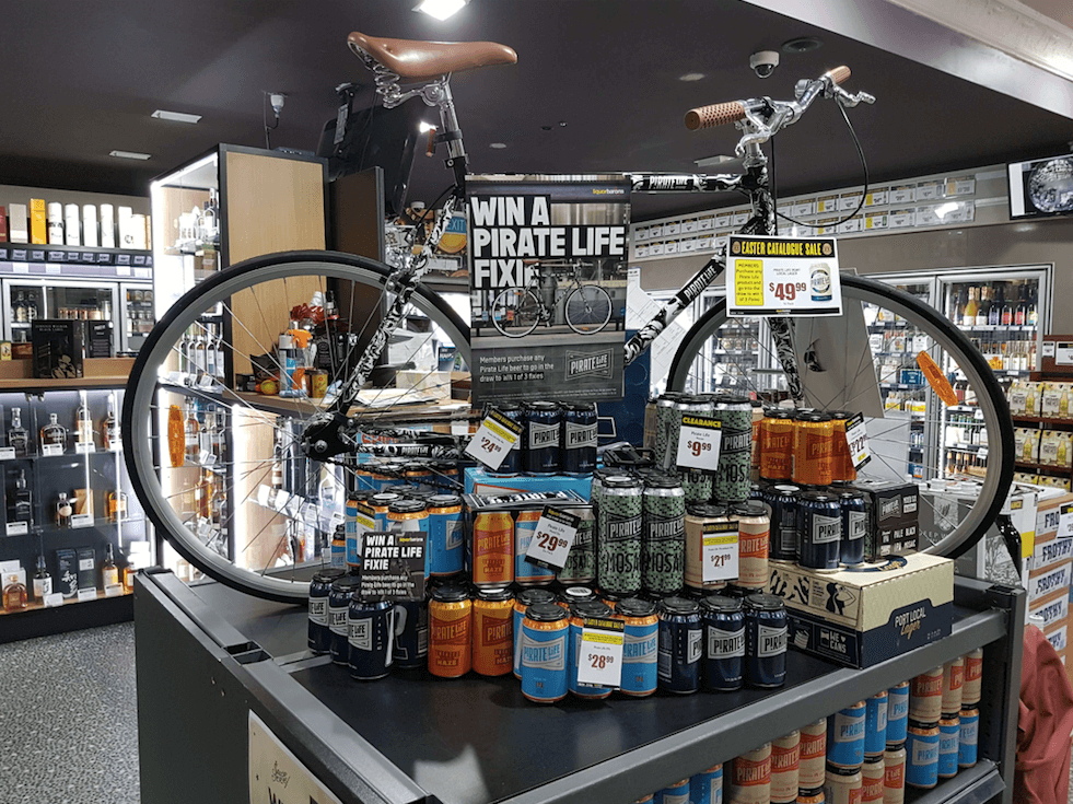 Easter Catalogue: Win 1 of 3 Fixie Bikes When You Drink Pirate Life 