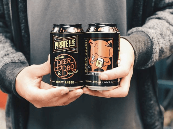 Hoppy Amber - Pirate Life x BeerandBBQFest Collab
