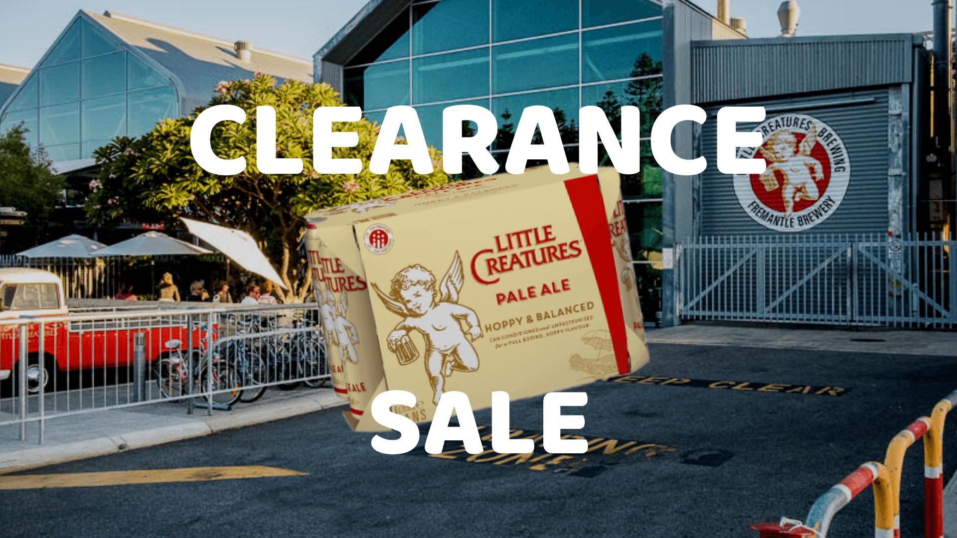 CLEARANCE SALE Little Creatures Pale Ale Cans