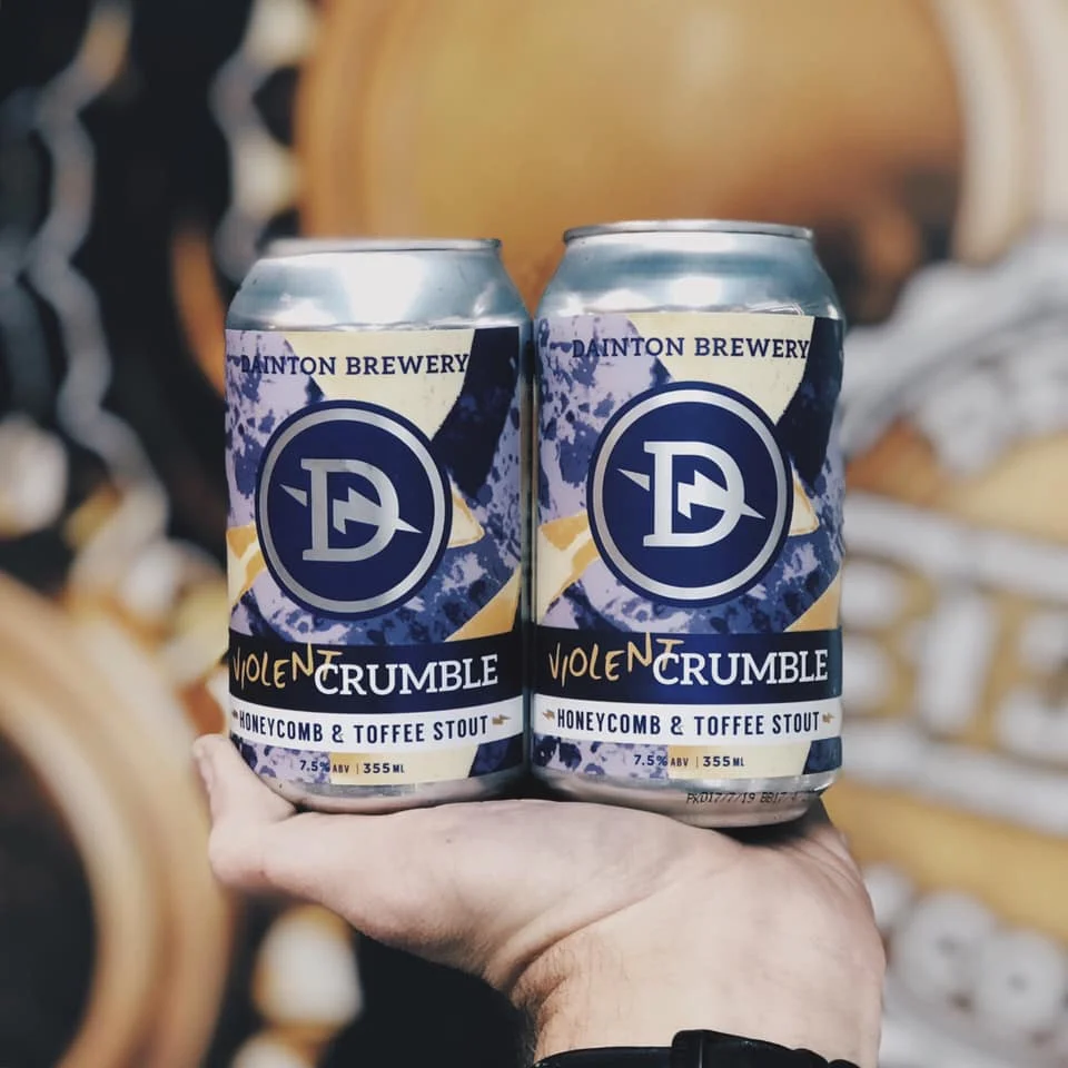 Dainton Beer Violent Crumble honeycomb &amp; toffee stout 