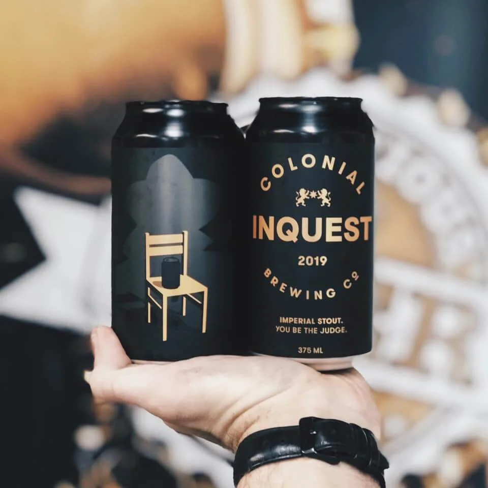 Colonial Brewing's Inquest Imperial Stout has arrived!