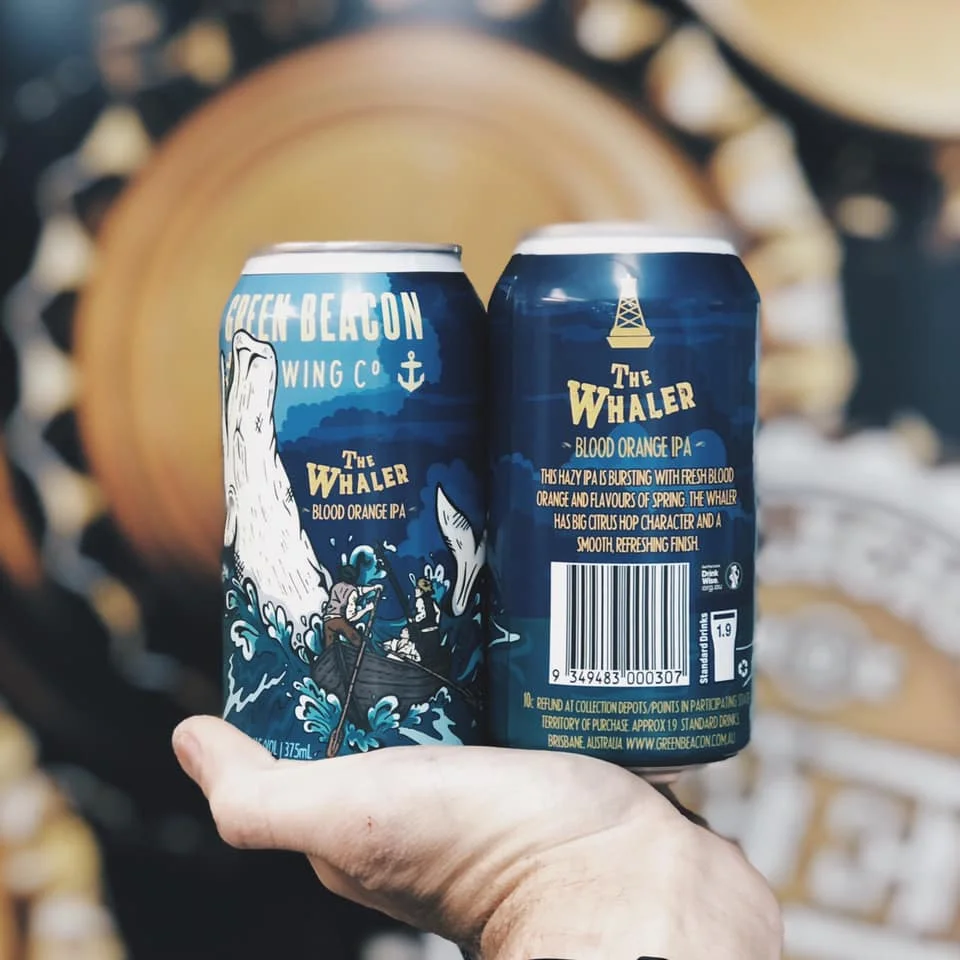 Green Beacon Brewing - The Whaler Blood Orange IPA 🍊