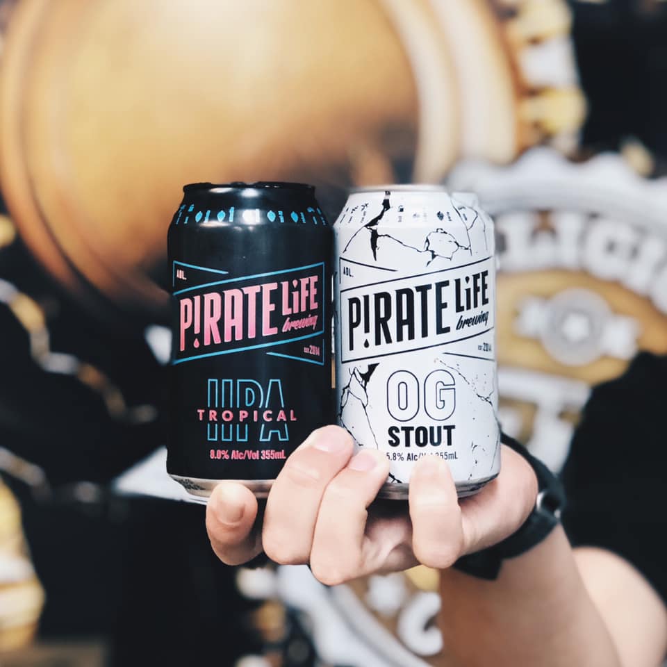 New Pirate Life Craft Beer - Tropical DIPA &amp; OG Stout