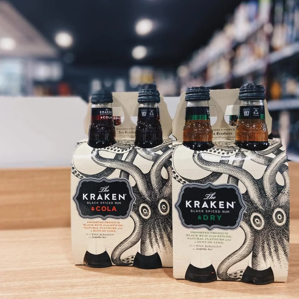 The Kraken Premixed Bottles 