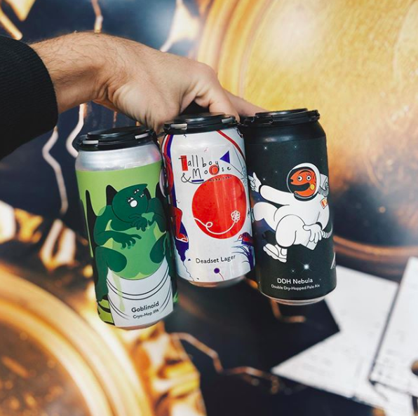 Tall Boy and Moose Brews