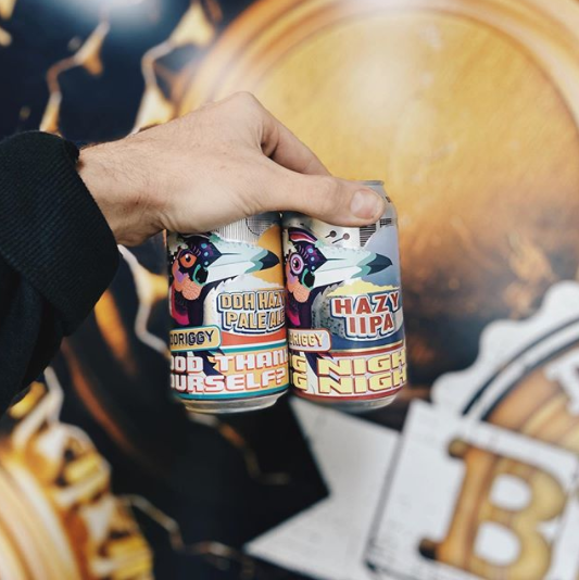 Fresh tins from&nbsp;Bodriggy Brewing co