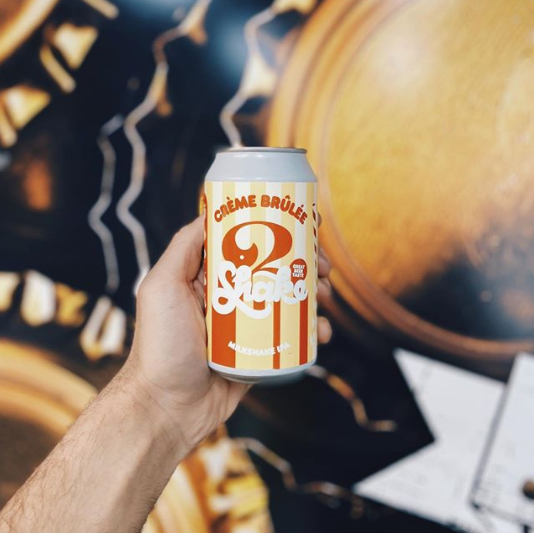 3 Ravens Milkshake series: Crème Brûlée