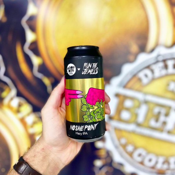Moondog x Run The Jewels NO SAVE POINT Hazy IPA