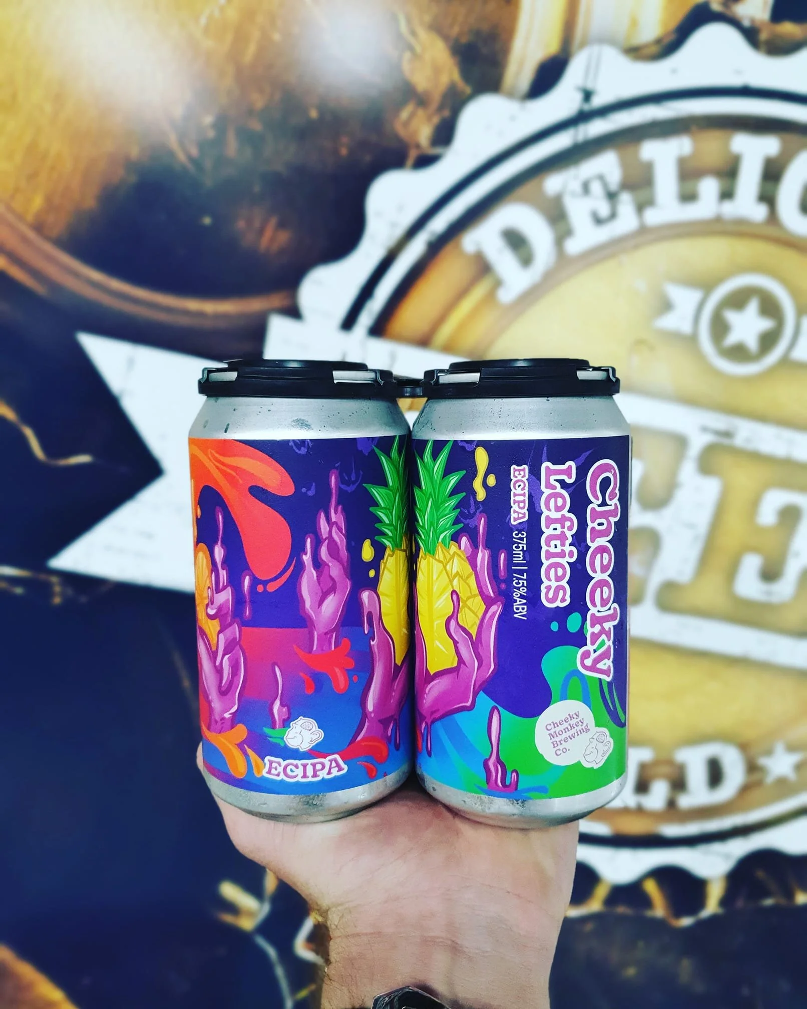 Cheeky Monkey Lefties ECIPA