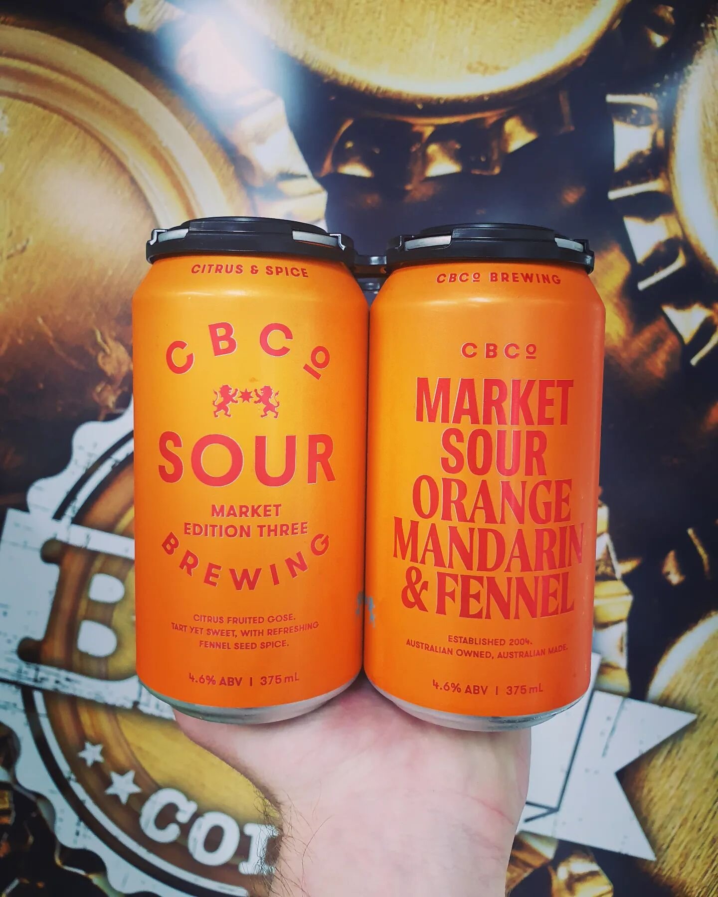 Another Market Sour to drop from @cbco_ with punchy citrus  flavours from the oranges and mandarins blended perfectly with fennel in a longer process to draw  out the natural sourness from the fruits. Perfect for the warmer weather. 🍊