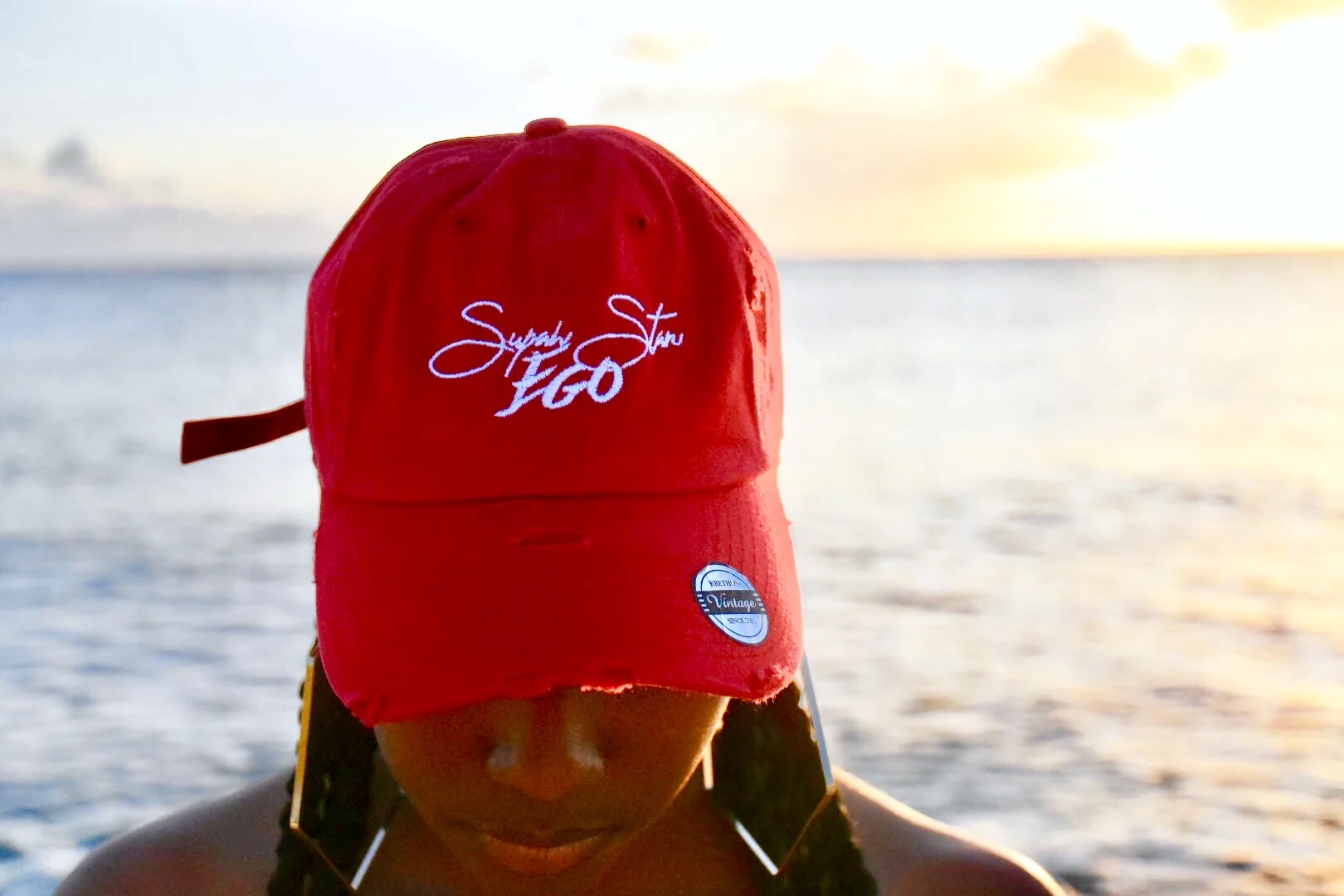 Red and White Ego Hat
