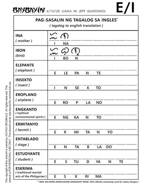 Pagsulat Ng Salitang Bilang Worksheets Pdf