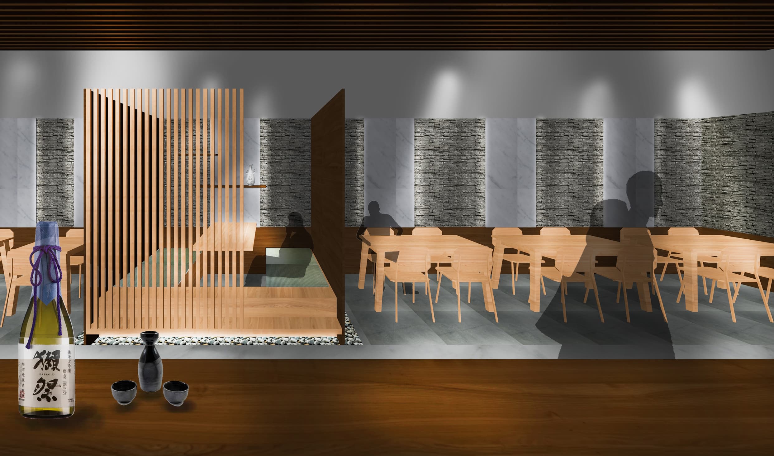 C&R Izakaya Restaurant Concept Image 2