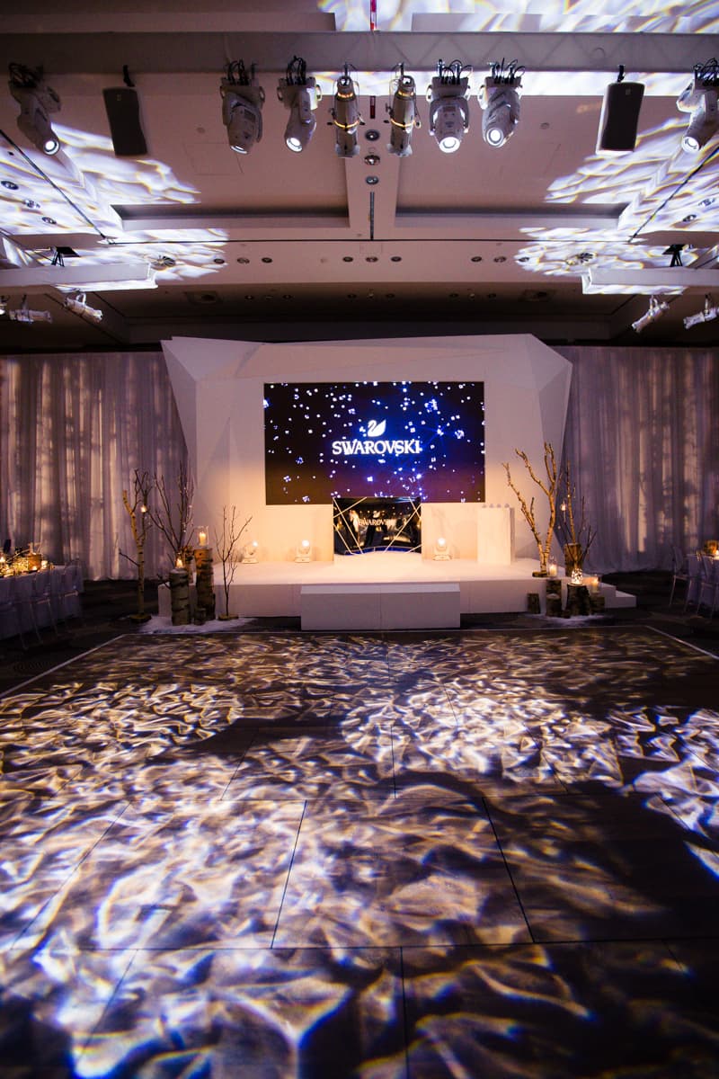 Stage for Swarovski Afterparty 1