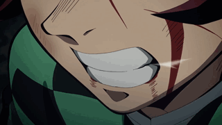 Tanjiro_cutting_Rui's_threads_with_Hinokami_Kagura_Dance.gif