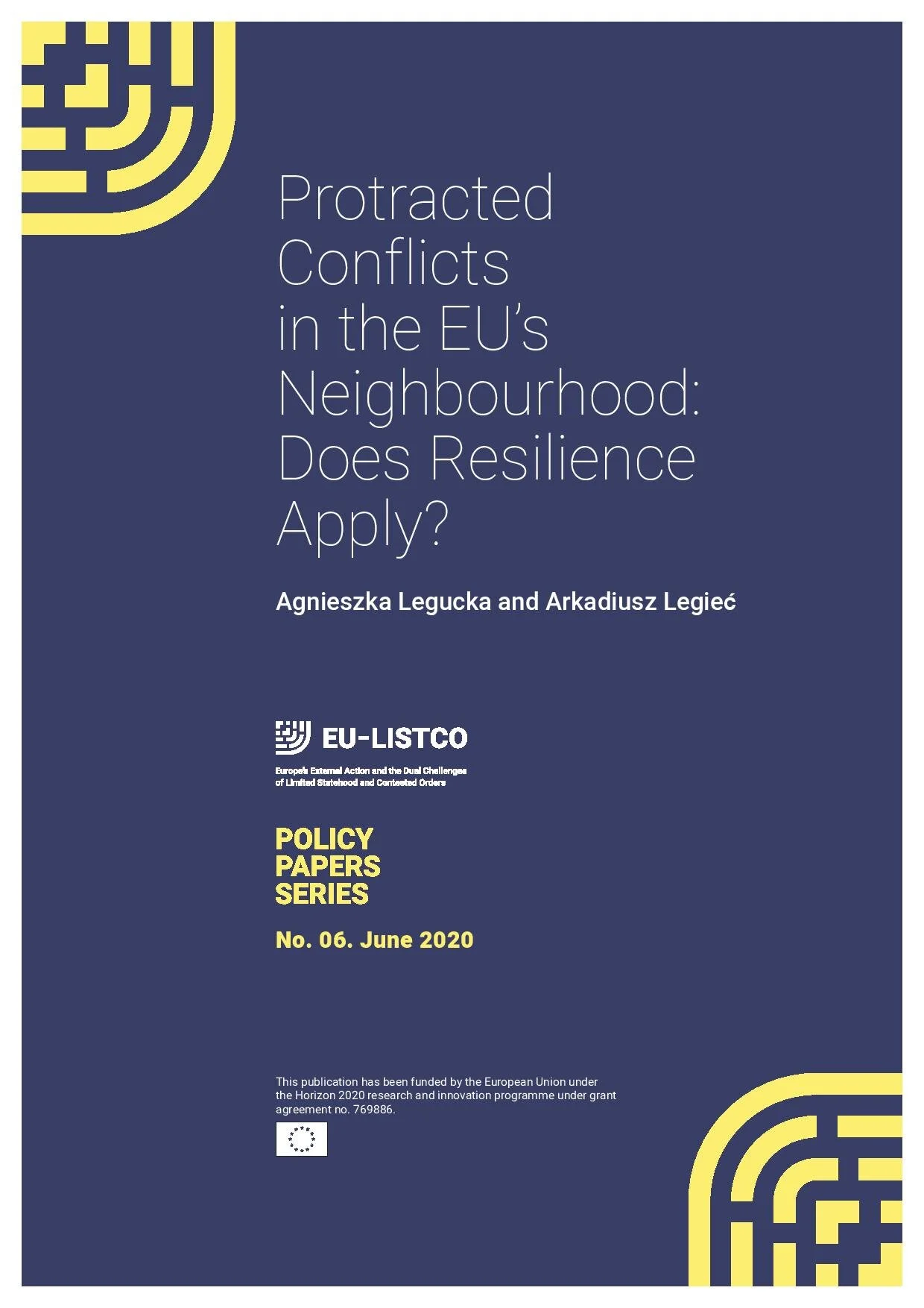 Protracted Conflicts in the EU’s Neighbourhood: Does Resilience Apply?