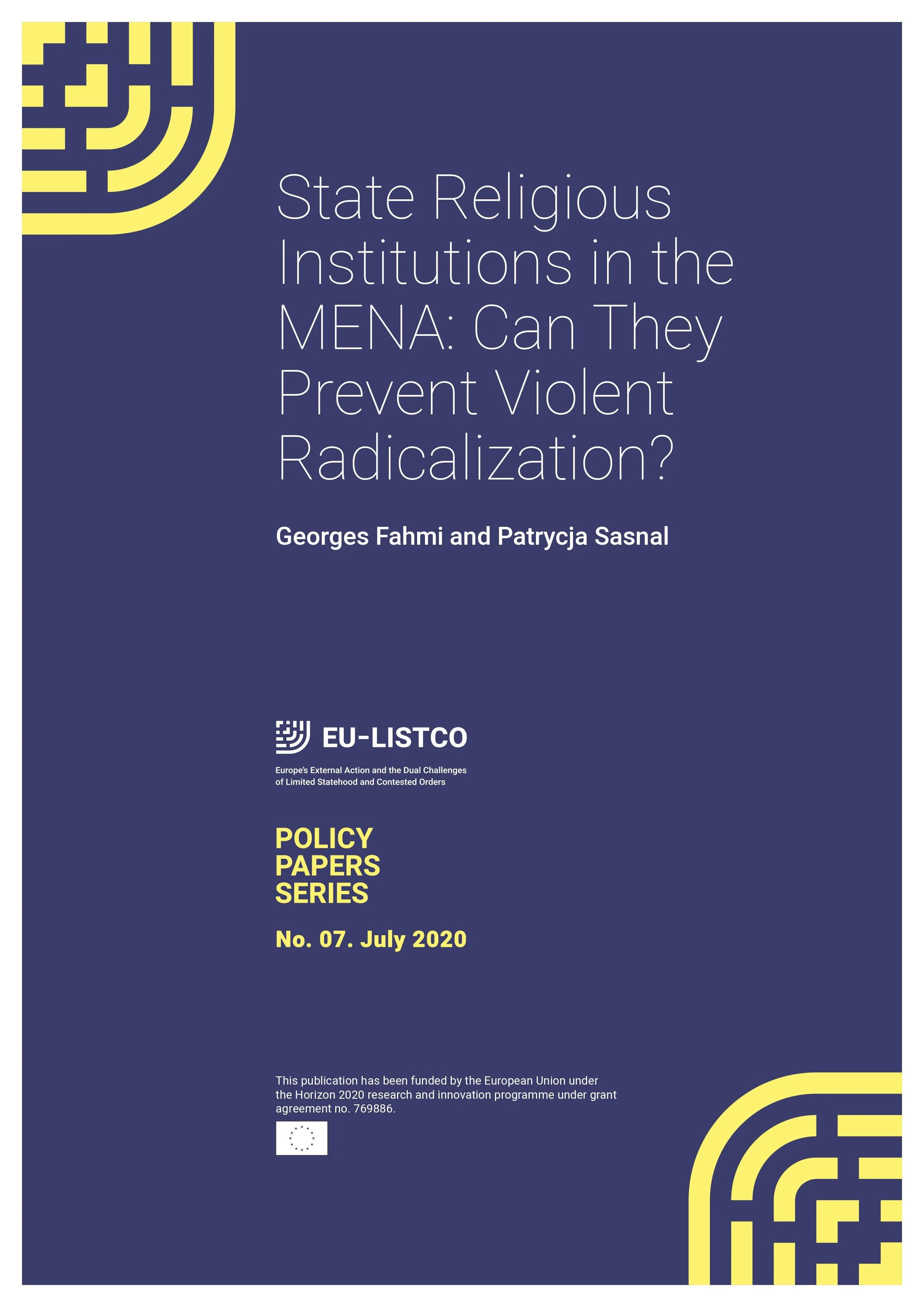 State Religious Institutions in the MENA: Can They Prevent Violent Radicalization?