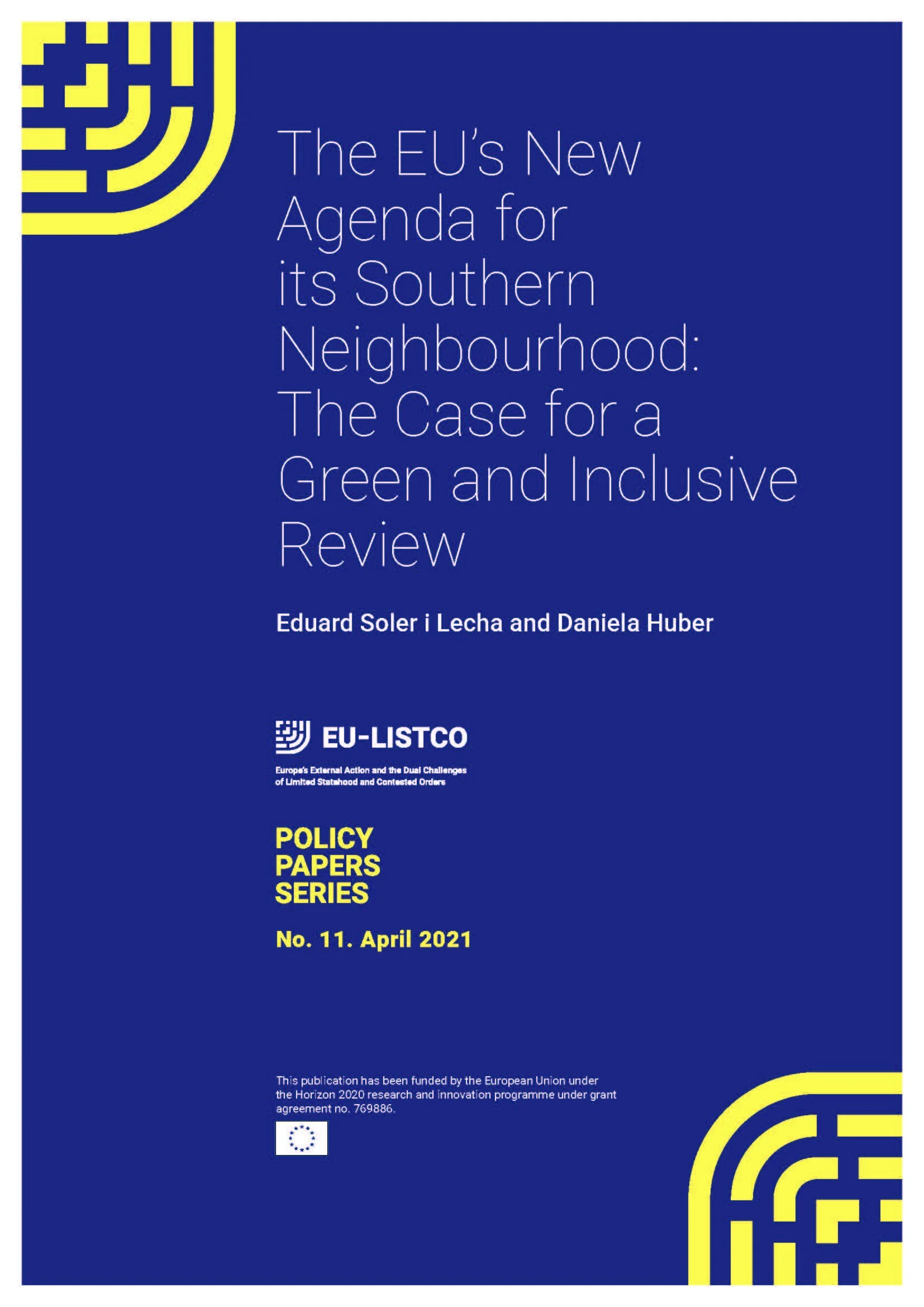 The EU’s New Agenda for its Southern Neighbourhood: The Case for a Green and Inclusive Review