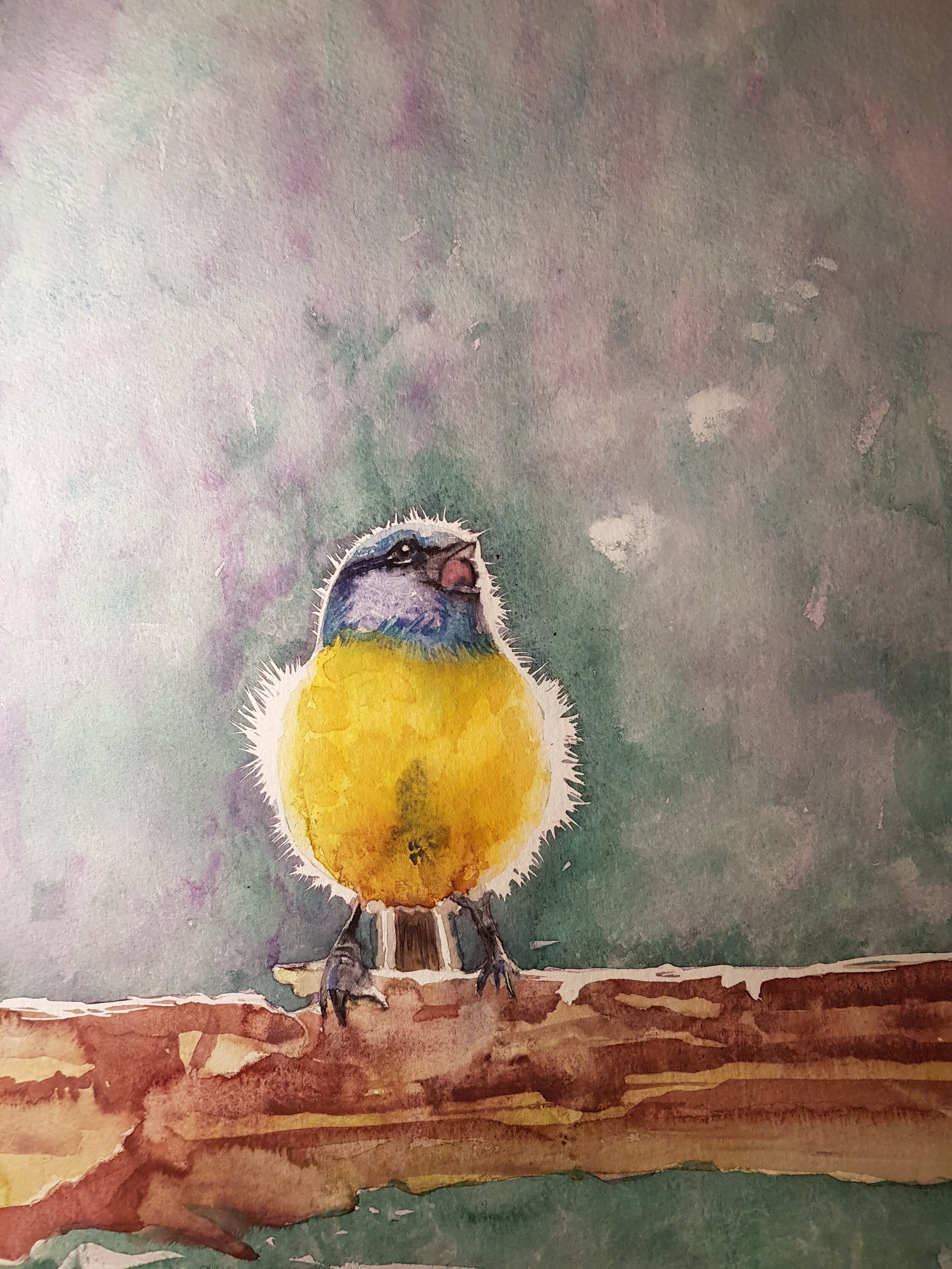 You can see the song in  Winter - SOLD