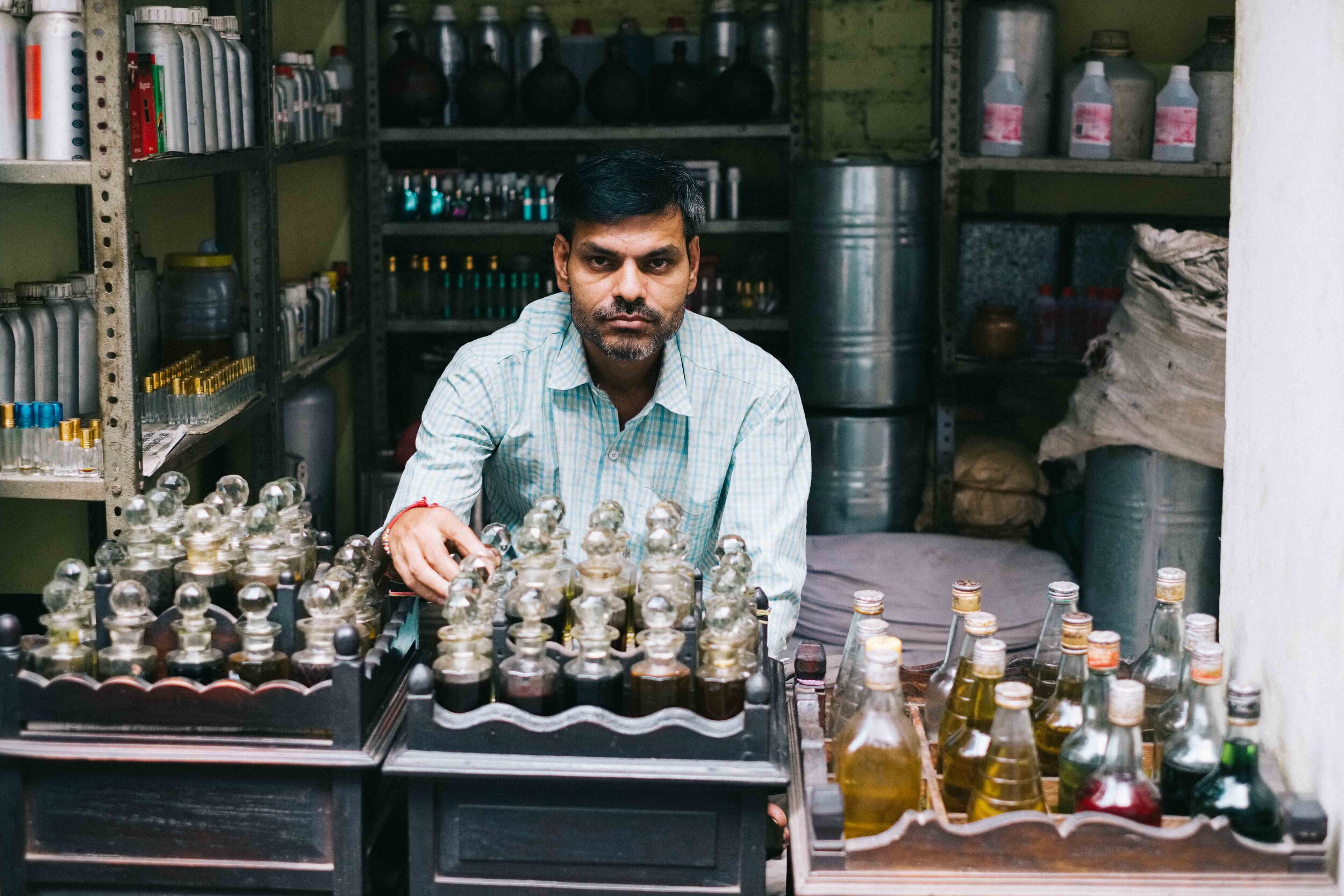 The Perfumer, Varanasi, Oct 2019.