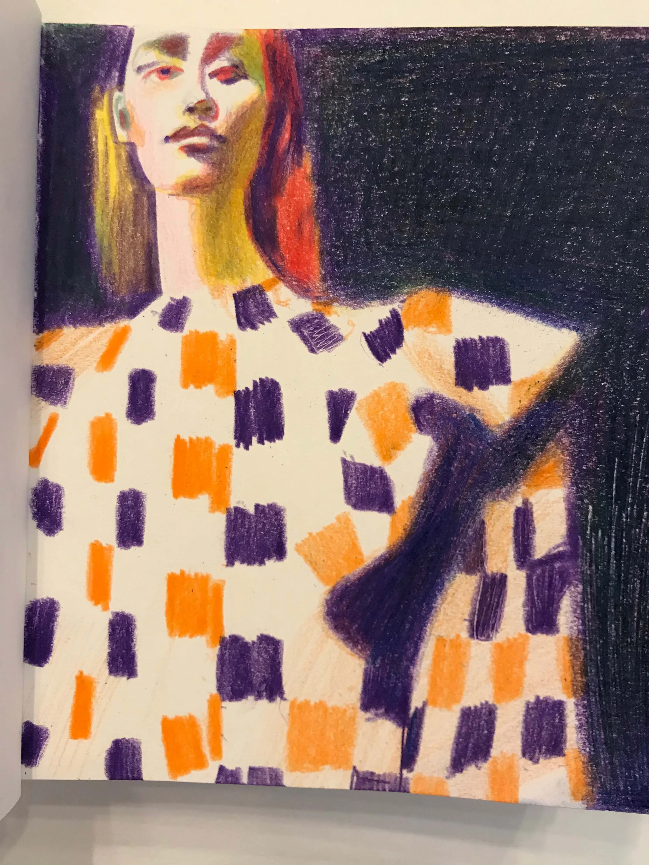 Chris Gambrell - Illustrator &amp; Painter | Talk about using the page as a stage. |