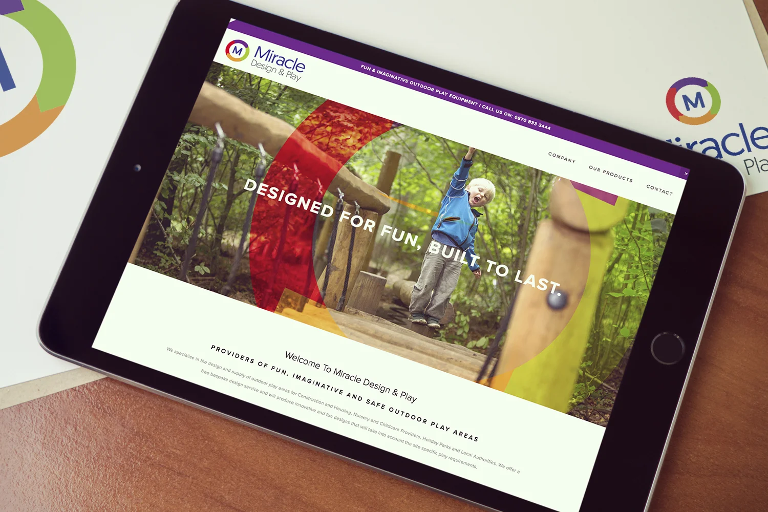 Miracle Design and Play to Launch new Website