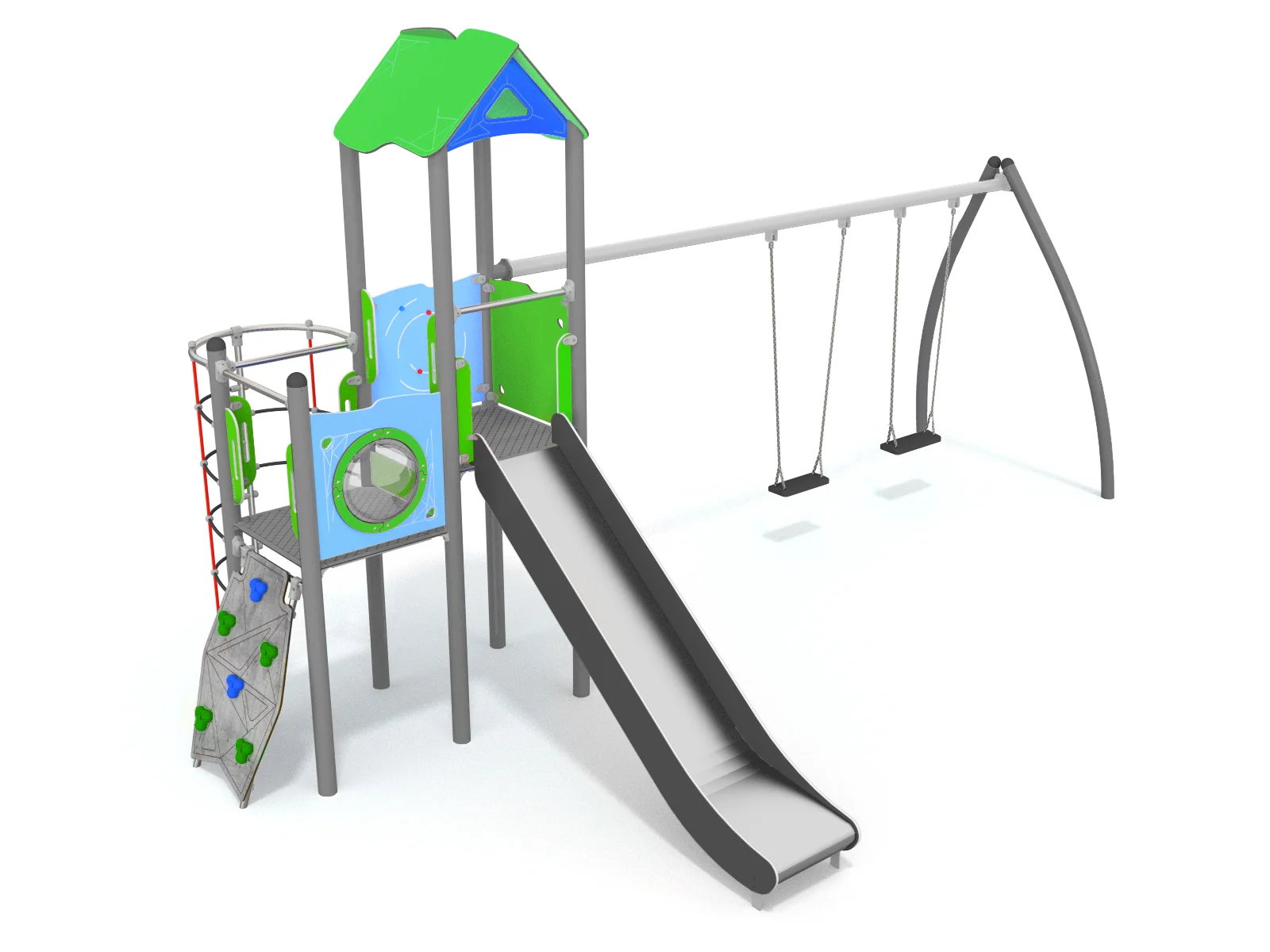 SB158 - Koer Multi-Play Unit with Swing 