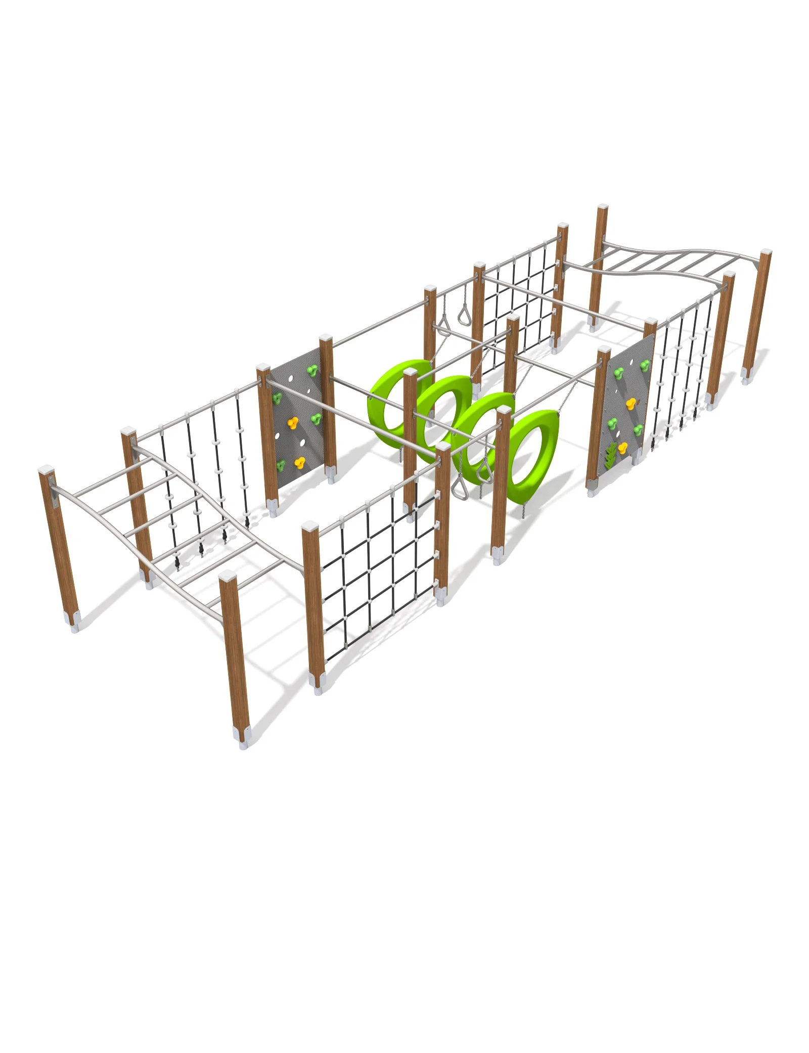 TB7085 - Copse Timber Obstacle Play Unit 