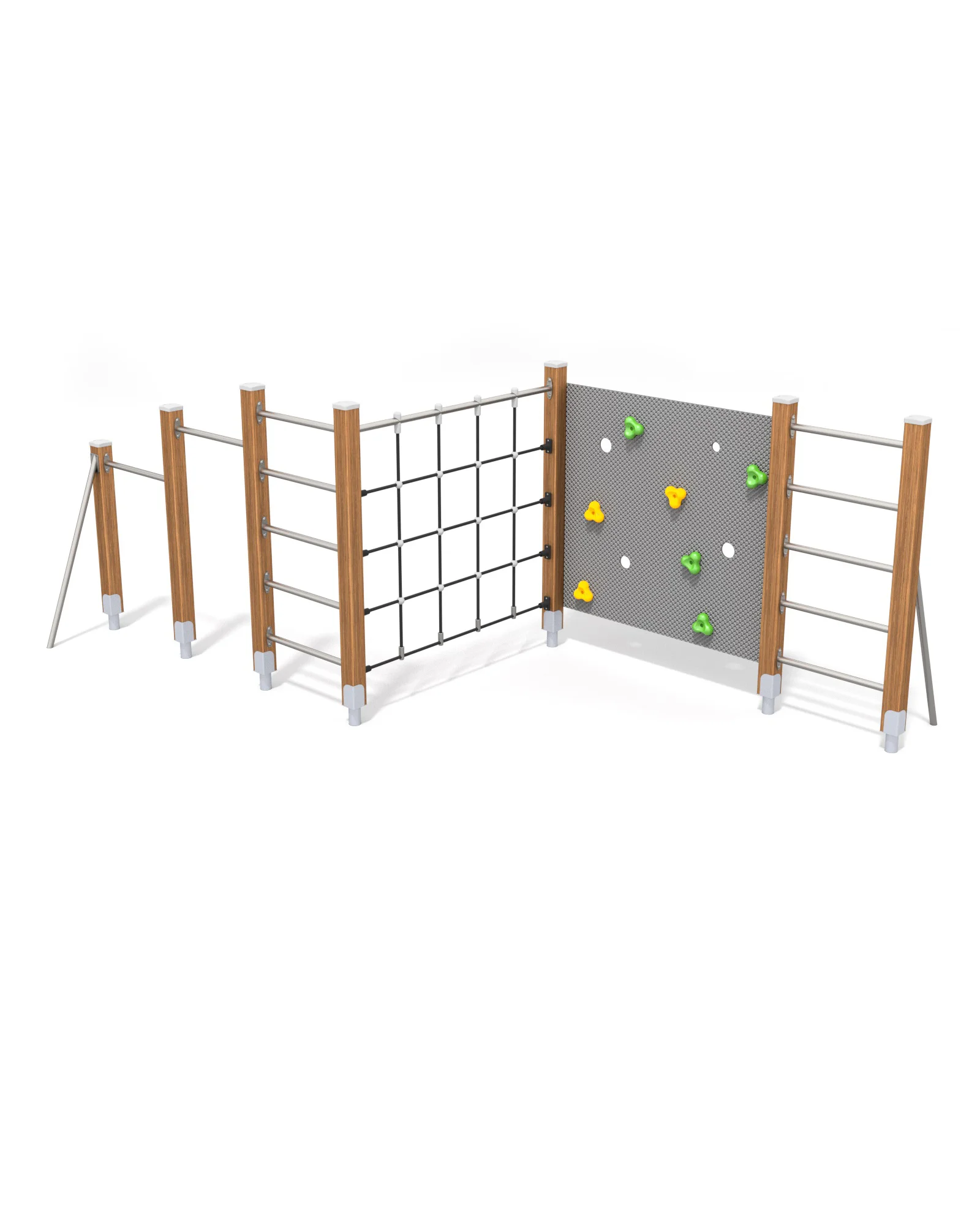 TB7094 - Amazon Timber Climbing Wall 