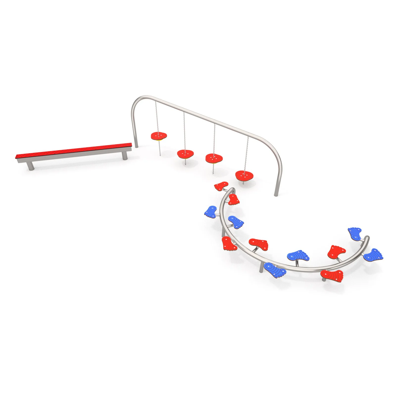 SB6055 - Julie Triple Balance TrailBeam, Pods and Curved 