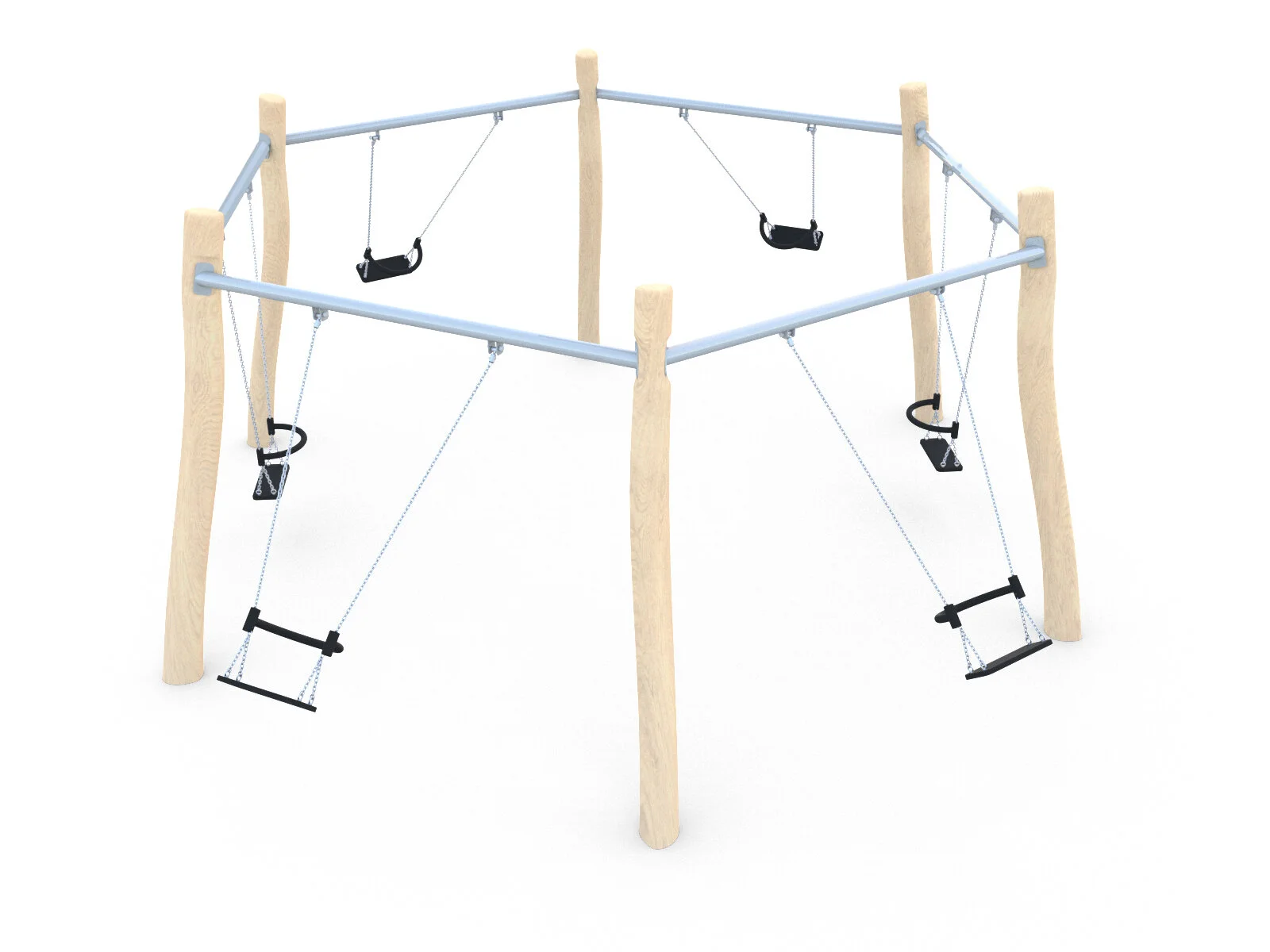 TBR7167 - Zapdos Robinia Hexagon Swing