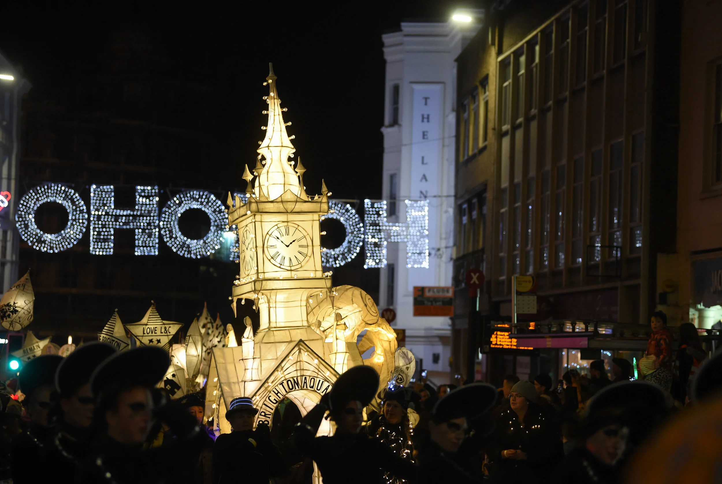 Over £16,600 raised by Brighton’s community for Burning the Clocks 2018