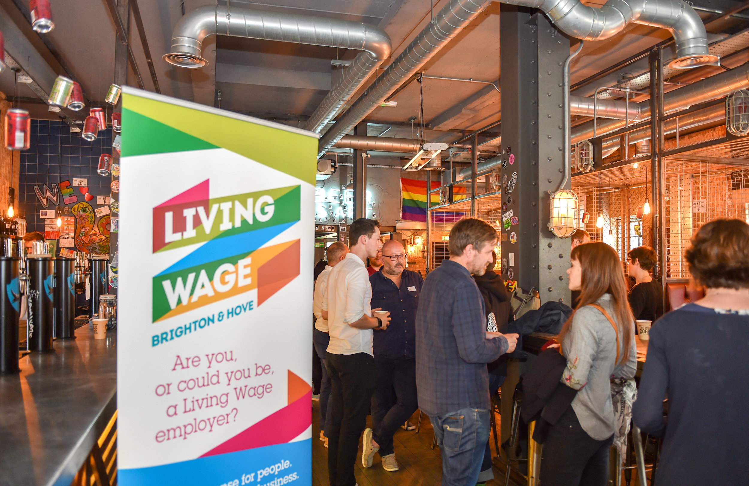 500 employers have signed up to pay the Living Wage in Brighton