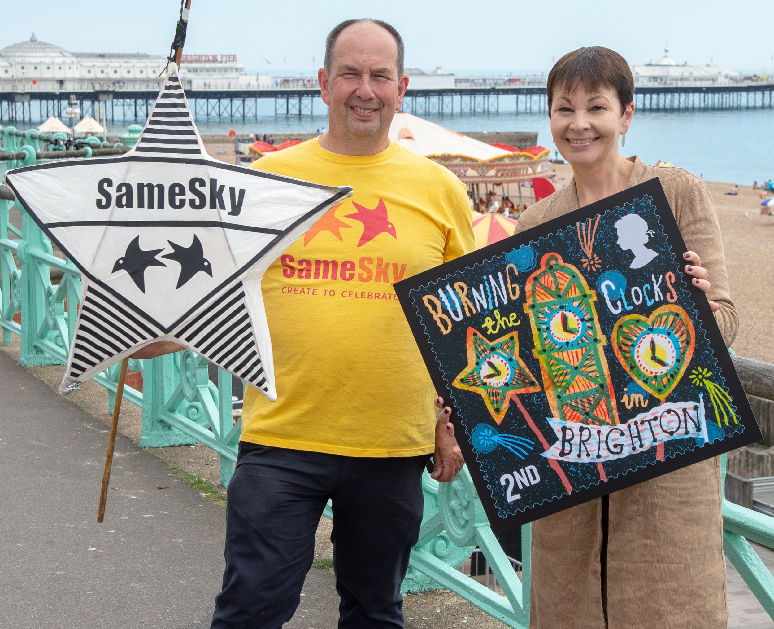 Brighton’s Burning the Clocks celebrated in special set of Royal Mail stamps