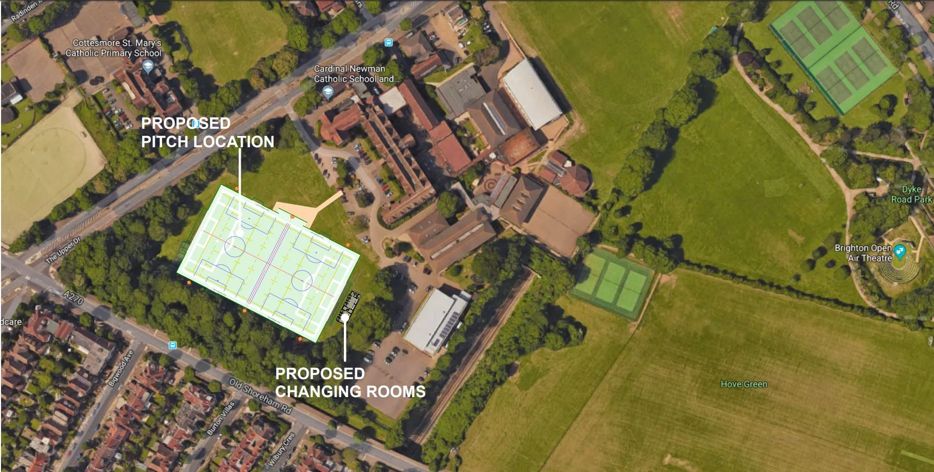 Cardinal Newman Catholic School calls for support of all-weather sports pitch