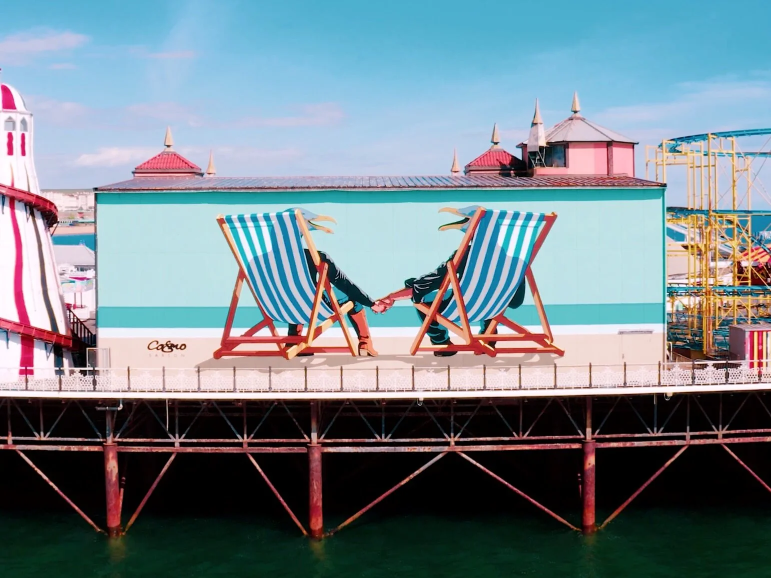Enjoy life with the Pier’s new seagulls whilst exercising on Brighton seafront