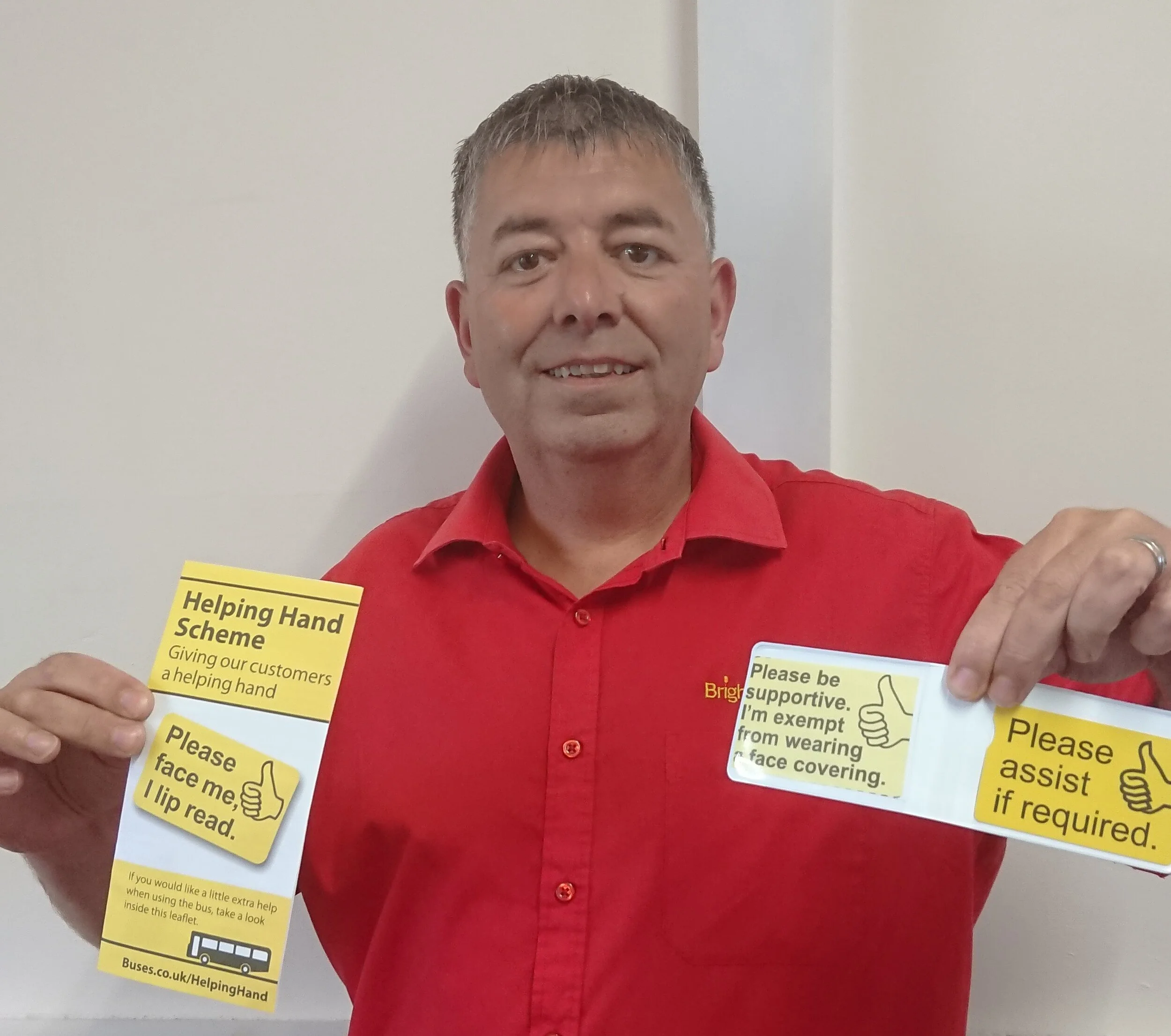  Brighton &amp; Hove and Metrobus produce free face covering exemption card 