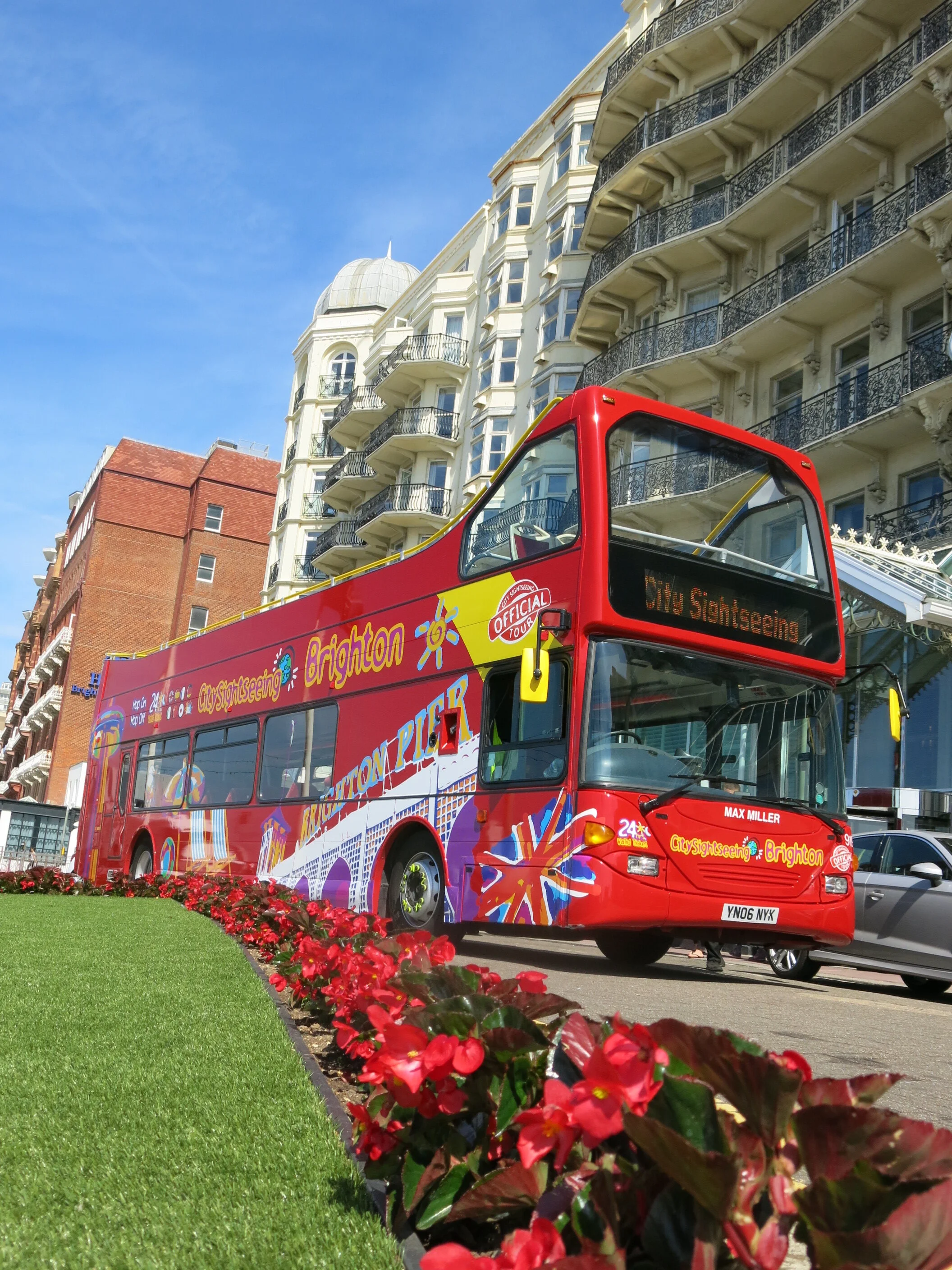 Panoramic views of Brighton as City Sightseeing tours resume 