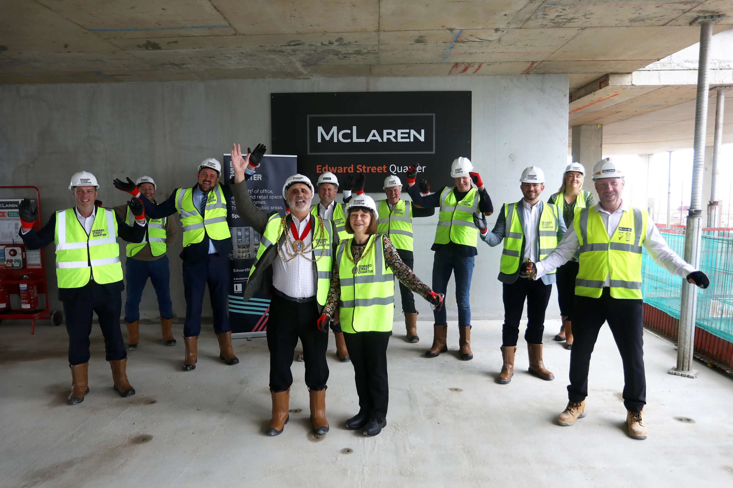 Edward Street Quarter reaches highest point