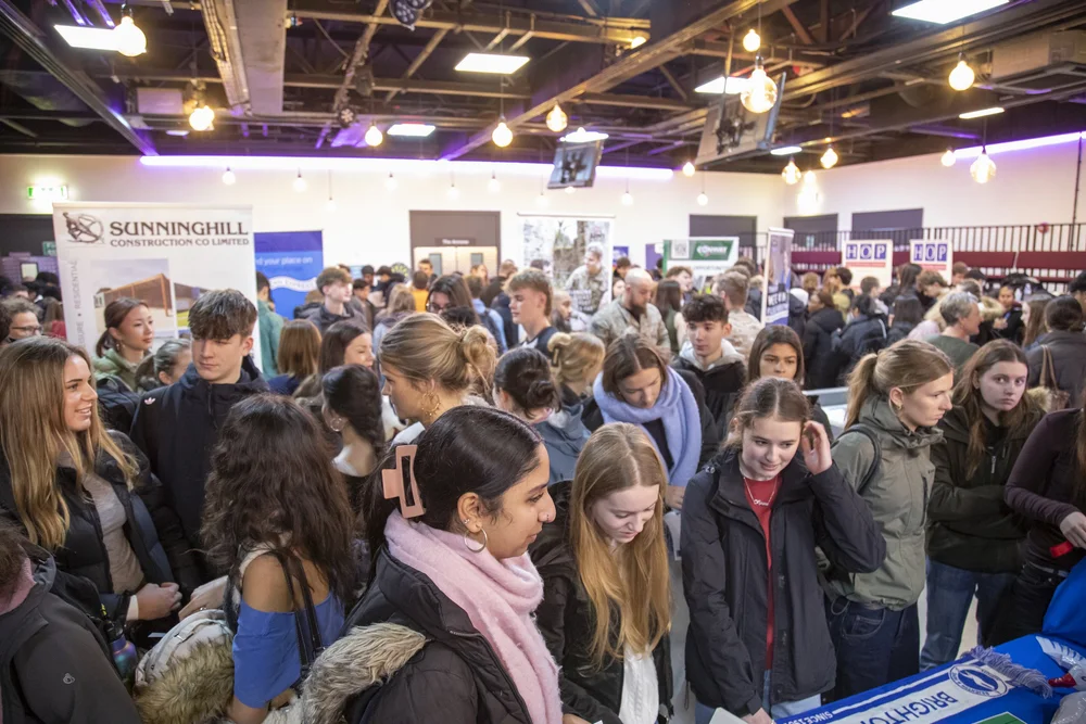 Hello Future 2025 brings Sussex students and local employers together to explore skills, jobs and careers
