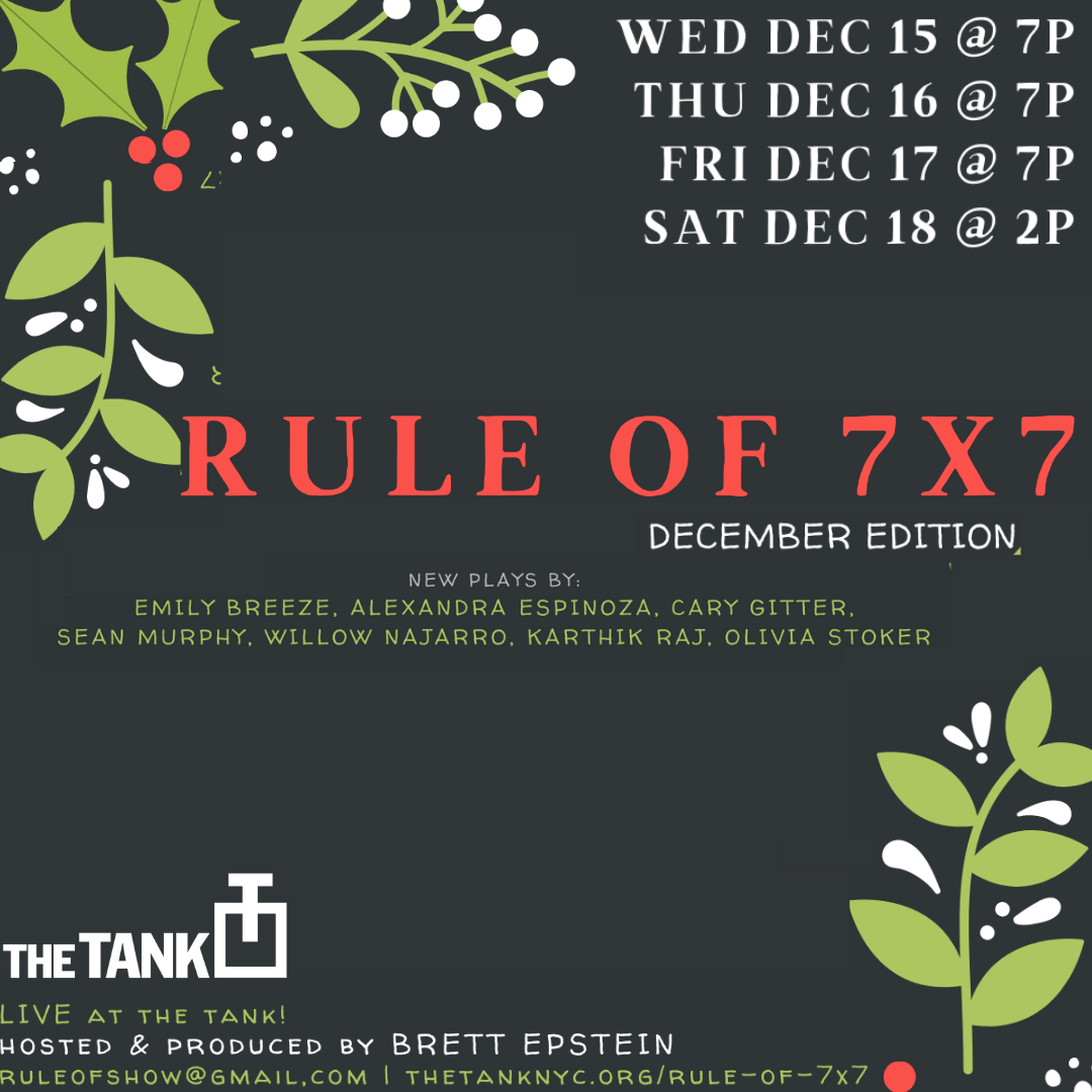 IRL + CYBERTANK: Rule of 7x7: December Edition