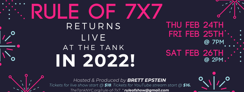 IRL + CYBERTANK: Rule of 7x7: February Edition