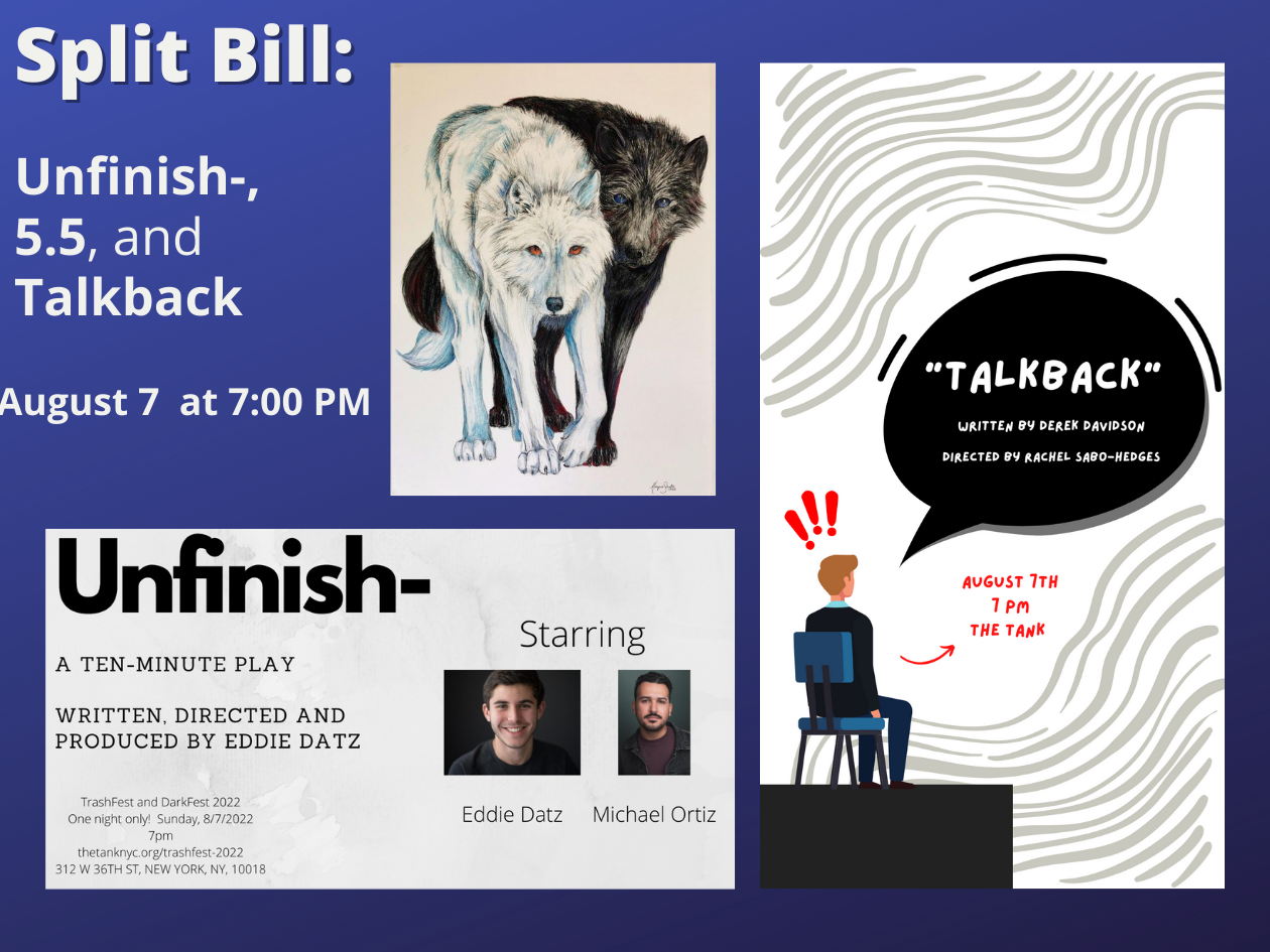 IRL + CYBERTANK: SPLIT BILL:  Unfinish-, 5.5, Talkback