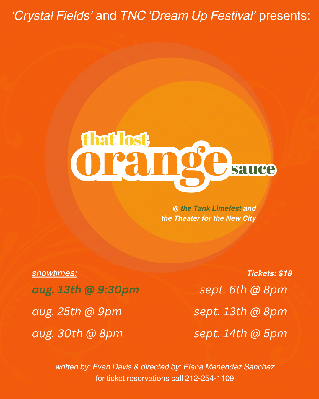 That Lost Orange Sauce