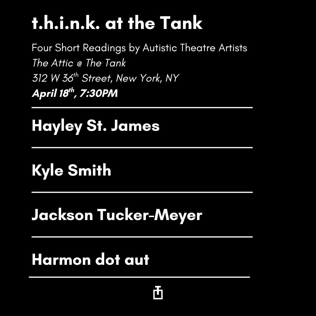 t.h.i.n.k at the Tank 2026