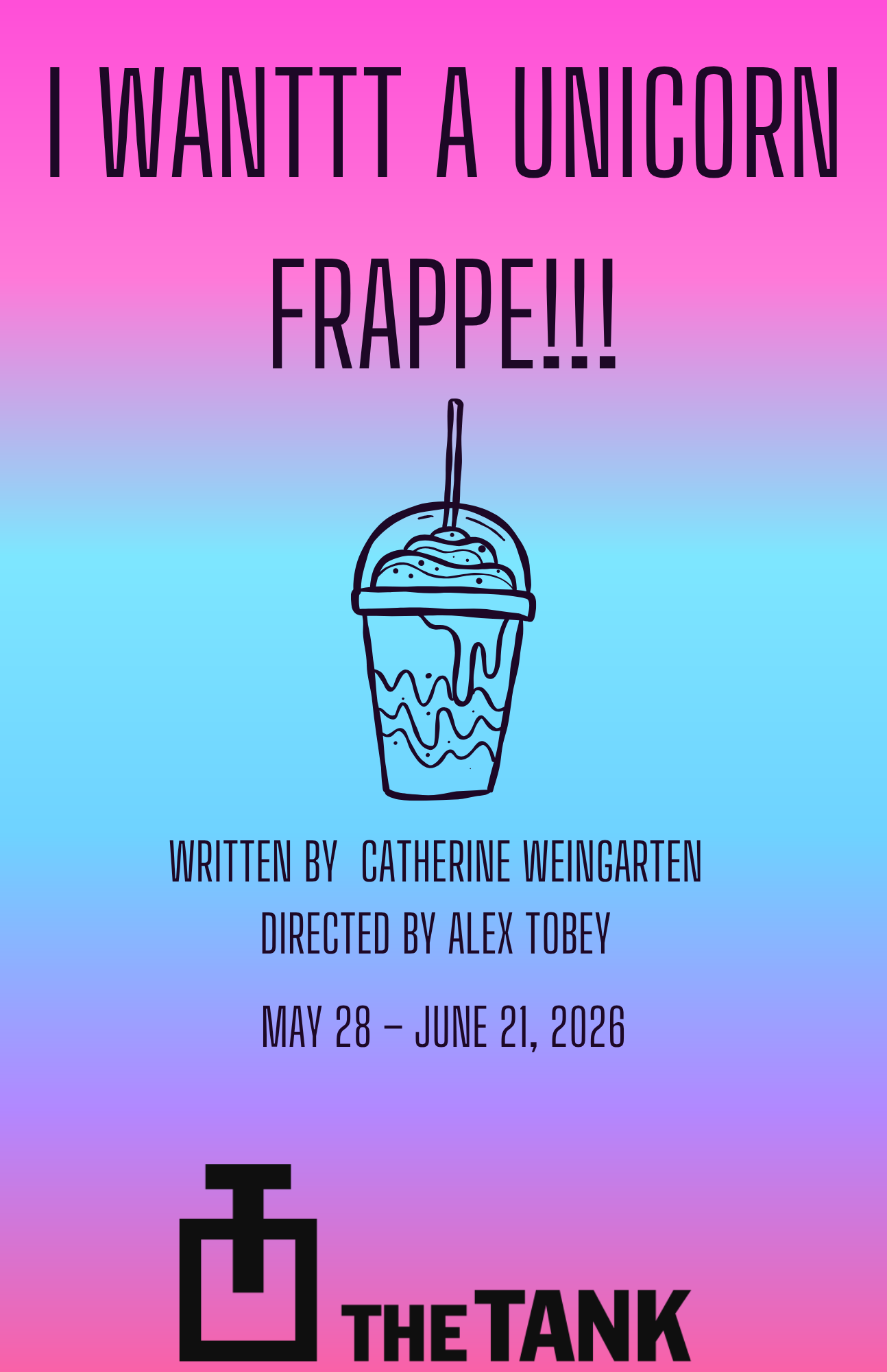 I WANTTT A UNICORN FRAPPE!!!