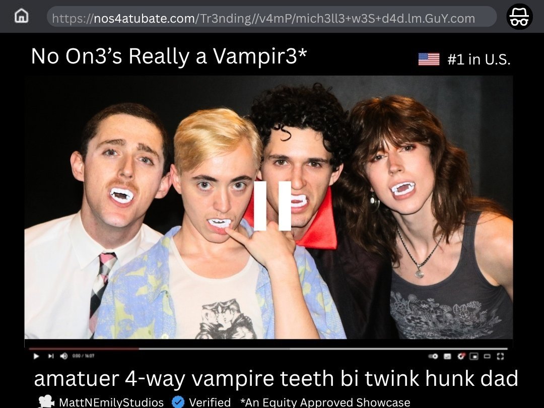 No One's Really A Vampire