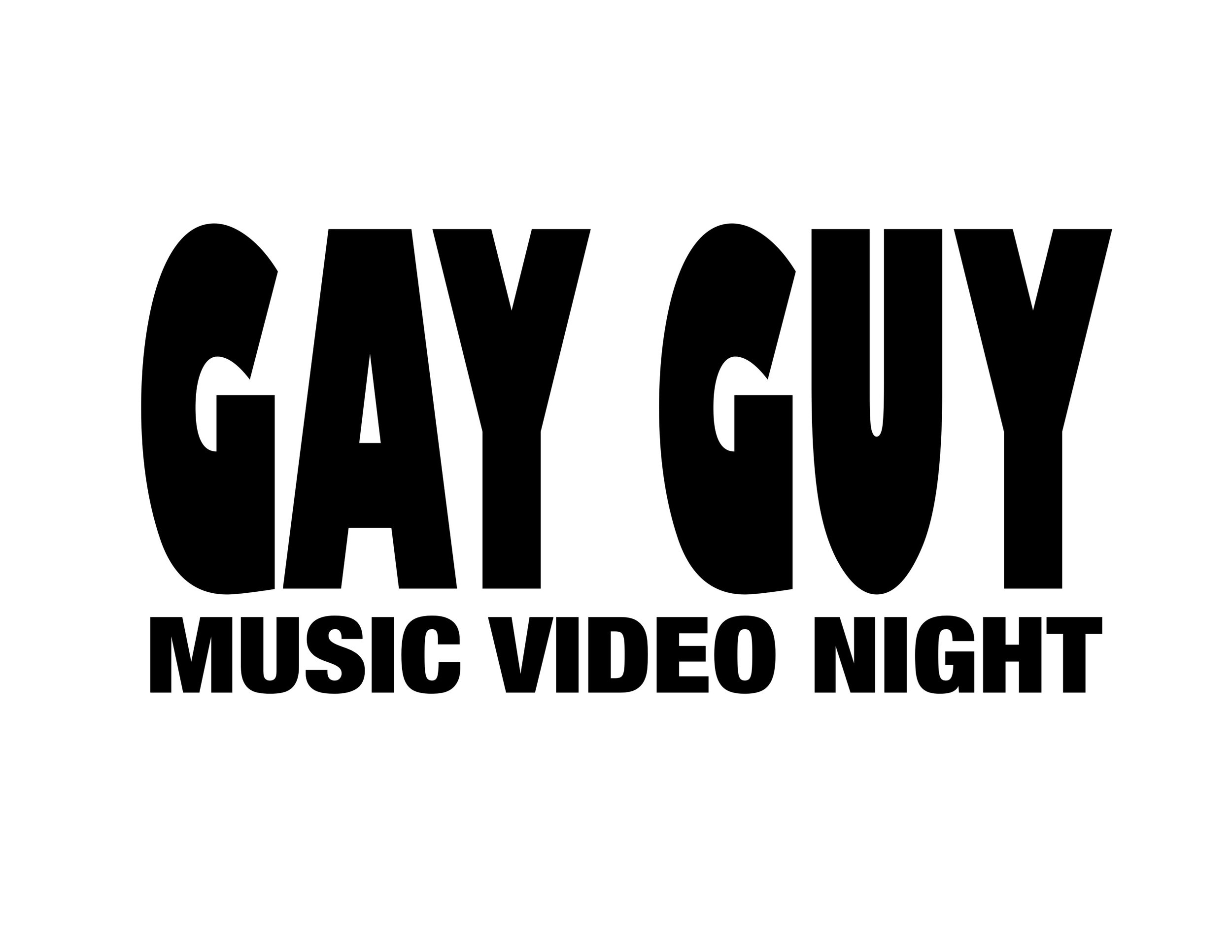 GAY GUY MUSIC VIDEO NIGHT